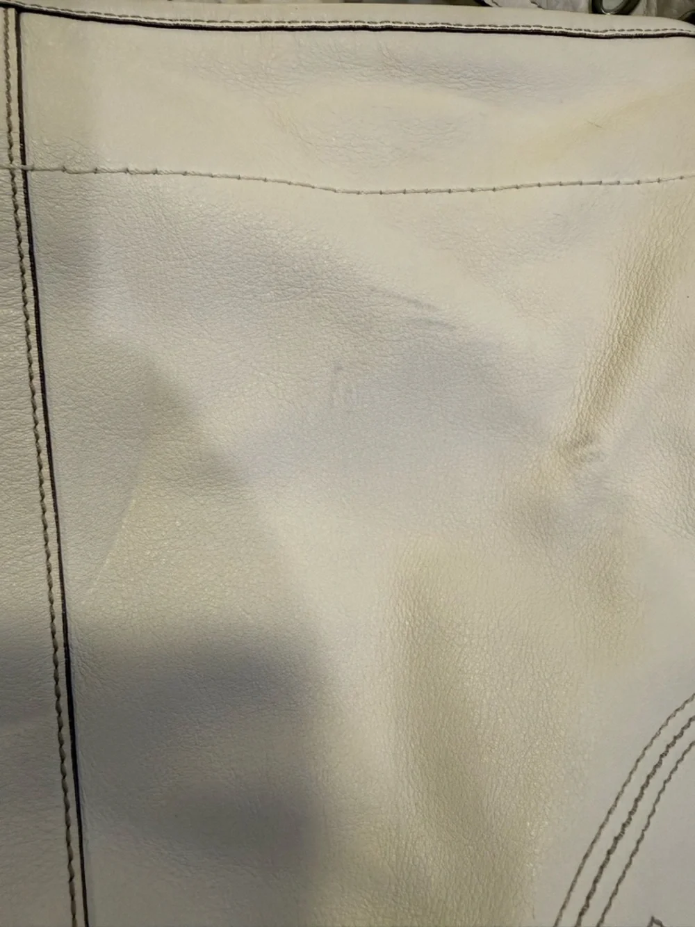 Coach White Leather Hobo Bag - Women's Shoulder Purse